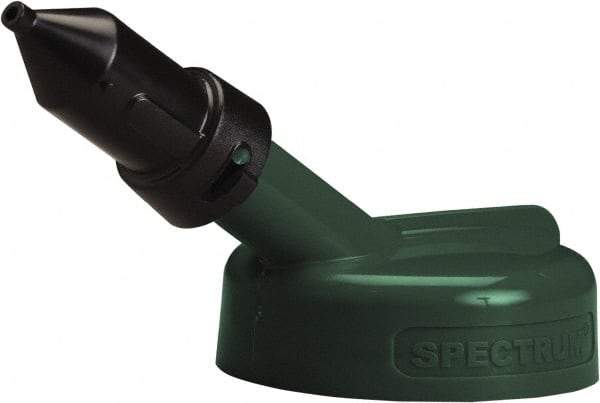 Trico - 4 Gal Capacity Polyethylene Oil Storage System - 1/4" Tip OD, 7" Straight Spout, Dark Green - Americas Industrial Supply