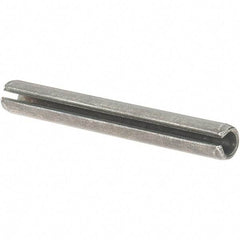 Value Collection - 7/32" Diam x 1-3/4" Long Slotted Spring Pin - Grade 1070-1090 Alloy Steel, Uncoated - Americas Industrial Supply