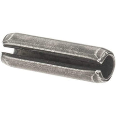 Value Collection - 7/32" Diam x 3/4" Long Slotted Spring Pin - Grade 1070-1090 Alloy Steel, Uncoated - Americas Industrial Supply