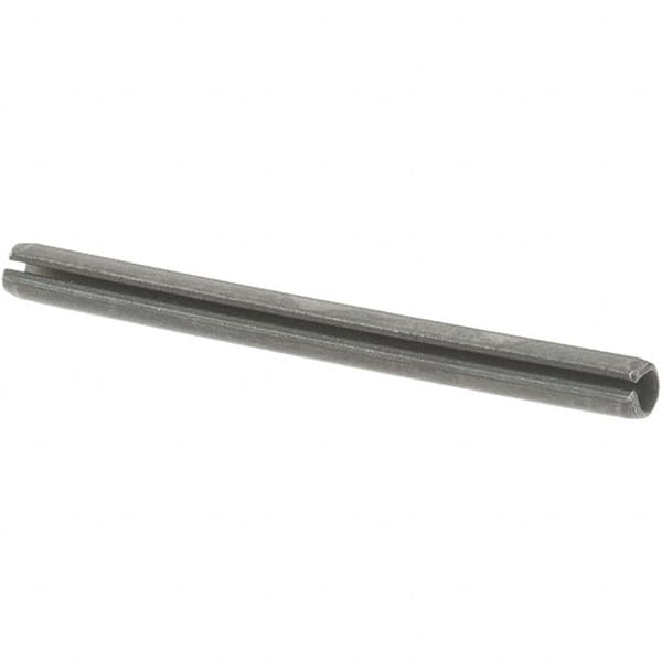 Value Collection - 5/64" Diam x 1" Long Slotted Spring Pin - Grade 1070-1090 Alloy Steel, Uncoated - Americas Industrial Supply
