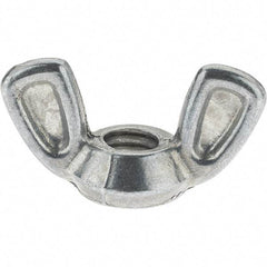 Value Collection - 5/16-18 UNC, Zinc Plated, Alloy Steel Type 1 Wing Nut - 1-7/32" Wing Span, 5/8" Wing Span - Americas Industrial Supply