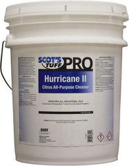 Scot's Tuff - 5 Gal Bucket Oil Removal - Liquid, Biodegradable Cleaner & Degreaser, Citrus - Americas Industrial Supply