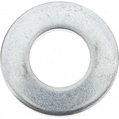 Value Collection - 5/16" Screw, Steel SAE Flat Washer - 11/32" ID x 11/16" OD, 1/16" Thick, Zinc-Plated Finish - Americas Industrial Supply