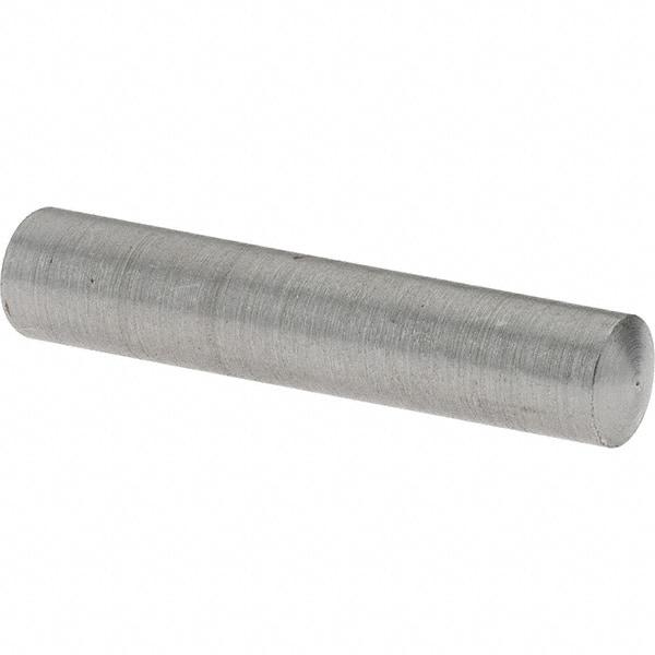 Value Collection - Size 7, 0.3674" Small End Diam, 0.409" Large End Diam, Uncoated Steel Taper Pin - Grade C-12L14, 2" OAL, 2 Pin Length - Americas Industrial Supply