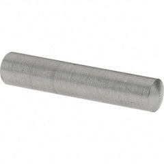 Value Collection - Size 7, 0.3674" Small End Diam, 0.409" Large End Diam, Uncoated Steel Taper Pin - Grade C-12L14, 2" OAL, 2 Pin Length - Americas Industrial Supply