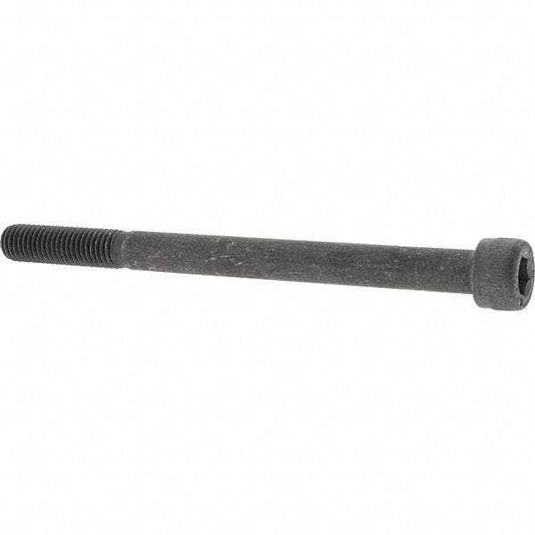 Value Collection - M10x1.50 Metric Coarse Hex Socket Drive, Socket Cap Screw - Grade 12.9 Alloy Steel, Black Oxide Finish, Partially Threaded, 130mm Length Under Head - Americas Industrial Supply