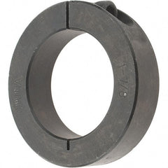 Value Collection - 1-7/8" Bore, Steel, One Piece One Piece Split Shaft Collar - 2-7/8" Outside Diam, 11/16" Wide - Americas Industrial Supply