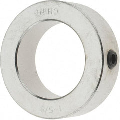 Value Collection - 1-5/8" Bore, Steel, Set Screw Shaft Collar - 2-1/2" Outside Diam, 13/16" Wide - Americas Industrial Supply