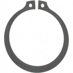 Rotor Clip - 42.5mm Groove Diam, 45mm Shaft Diam, Phosphate Spring Steel, Snap External Retaining Rings - 1.85mm Groove Width, 1.25mm Groove Depth, 1.75mm Ring Thickness, Grade DIN I7221 _ I7223 - Americas Industrial Supply
