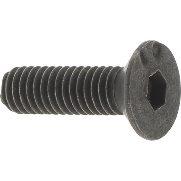 Value Collection - M3x0.50 Metric Coarse Hex Socket Drive, 90° Flat Screw - Grade 12.9 Alloy Steel, Black Oxide Finish, Fully Threaded, 10mm OAL - Americas Industrial Supply