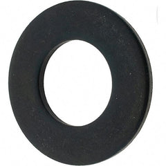 Value Collection - 7/8" Screw, Grade 1010 Steel Standard Flat Washer - 29/32" ID x 1-3/4" OD, 5/32" Thick, Black Oxide Finish - Americas Industrial Supply