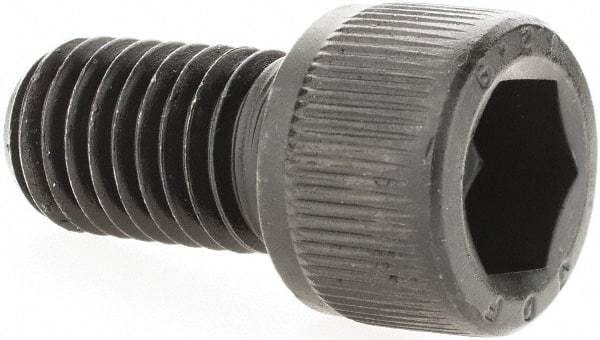 Value Collection - M14x2.00 Metric Coarse Hex Socket Drive, Socket Cap Screw - Grade 12.9 Alloy Steel, Black Oxide Finish, Fully Threaded, 25mm Length Under Head - Americas Industrial Supply