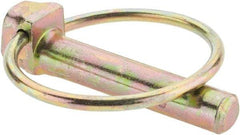 Value Collection - Lynch Pins Pin Diameter (Inch): 7/16 Usable Length (Inch): 1-15/16 - Americas Industrial Supply