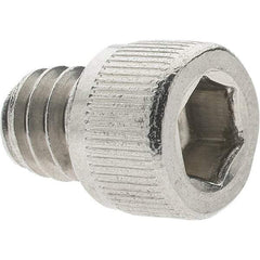 Value Collection - 1/4-20 UNC Hex Socket Drive, Socket Cap Screw - Grade 18-8 Stainless Steel, Uncoated, 1/4" Length Under Head - Americas Industrial Supply