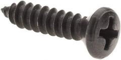 Value Collection - #8 Oval Head Phillips Sheet Metal Screw - Steel, 3/4" OAL, AISI 1016, ANSI/ASME B18.6.4, ASME B18.6.3 & SAE J933, Grade 1016-1024 - Americas Industrial Supply