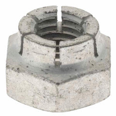 Value Collection - 1/4-28 UNJF Grade 2 Hex Lock Nut with Expanding Flex Top - Americas Industrial Supply