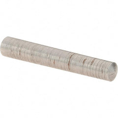Value Collection - Size 4, 0.2188" Small End Diam, 0.25" Large End Diam, Uncoated Steel Taper Pin - Grade C-12L14, 1-1/2" OAL, 1-1/2 Pin Length - Americas Industrial Supply
