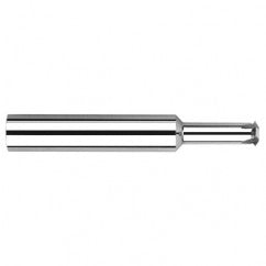 0.0800″ Cutter Diameter × 0.1250″ (1/8″) Reach Carbide Single Form #4 Thread Milling Cutter, 2 Flutes - Americas Industrial Supply