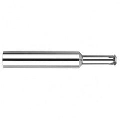0.0800″ Cutter Diameter × 0.1250″ (1/8″) Reach Carbide Single Form #4 Thread Milling Cutter, 2 Flutes - Americas Industrial Supply