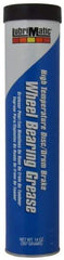 LubriMatic - 14 oz Cartridge Polyurea High Temperature Grease - Blue, High Temperature, 520°F Max Temp, NLGIG 2, - Americas Industrial Supply