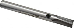 Made in USA - 1/4" Diam, 1/4" Shank, Diam, 4 Flutes, Straight Shank, Interchangeable Pilot Counterbore - Americas Industrial Supply