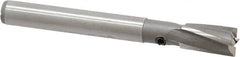 Made in USA - 9/32" Diam, 1/4" Shank, Diam, 4 Flutes, Straight Shank, Interchangeable Pilot Counterbore - Americas Industrial Supply