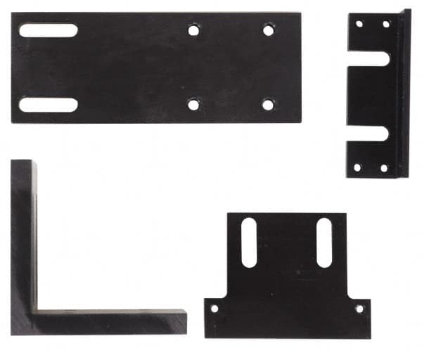 Newall - DRO Bracket Kit - Lathe Mounting, Horizontal or Vertical Mounting Orientation, Use with NMS300 DRO, NMS800 DRO, Microsyn/Microsyn Encoder - Americas Industrial Supply