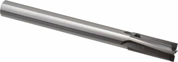 Made in USA - 13/32" Diam, 3/8" Shank, Diam, 4 Flutes, Straight Shank, Interchangeable Pilot Counterbore - Americas Industrial Supply