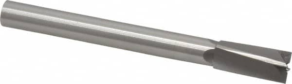 Made in USA - 7/16" Diam, 3/8" Shank, Diam, 4 Flutes, Straight Shank, Interchangeable Pilot Counterbore - Americas Industrial Supply