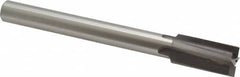 Made in USA - 21/32" Diam, 1/2" Shank, Diam, 4 Flutes, Straight Shank, Interchangeable Pilot Counterbore - Americas Industrial Supply