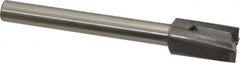 Made in USA - 13/16" Diam, 1/2" Shank, Diam, 4 Flutes, Straight Shank, Interchangeable Pilot Counterbore - Americas Industrial Supply