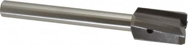 Made in USA - 15/16" Diam, 1/2" Shank, Diam, 4 Flutes, Straight Shank, Interchangeable Pilot Counterbore - Americas Industrial Supply