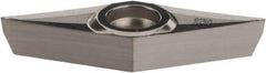 Seco - VCGT330.5 AL Grade KX Carbide Turning Insert - 35° Diamond, 3/8" Inscr Circle, 3/16" Thick, 0.008" Corner Radius - Americas Industrial Supply