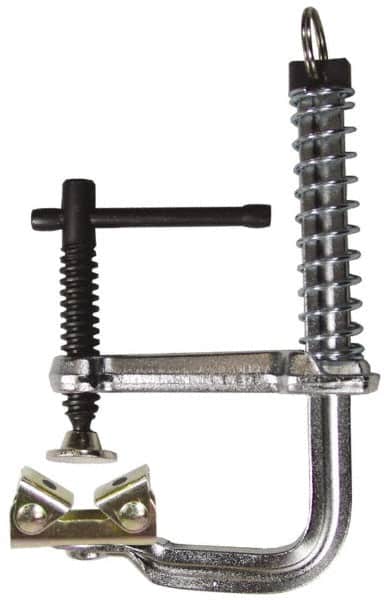 Strong Hand Tools - 3-1/4" Deep Throat, 3-1/2" Max Capacity, Standard Sliding Arm Clamp - 500 Lb Clamping Pressure - Americas Industrial Supply
