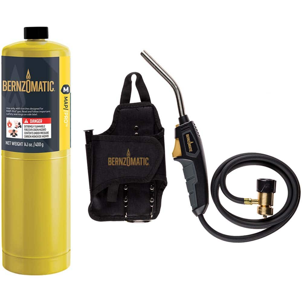 Bernzomatic - Propane & MAPP Torch Kits Type: Trigger Start Max Power Hose Kit Fuel Type: Max Power Propylene M-P-P - Americas Industrial Supply