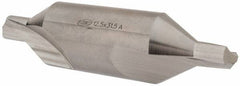 Keo - Metric Plain Cut 60° Incl Angle High Speed Steel Combo Drill & Countersink - Americas Industrial Supply