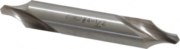 Keo - #4-1/2 Radius Cut 60° Incl Angle High Speed Steel Combo Drill & Countersink - Americas Industrial Supply