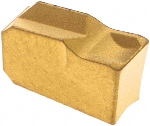 Sumitomo - WCF4 AC830P Grade, 0.1575" Cutting Width, Carbide Cutoff Insert - 0° Neutral Lead Angle, 0.0078" Cnr Rad, Al2O3 Coated - Americas Industrial Supply