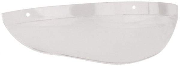 3M - Polycarbonate Replacement Chin Protector - Clear, Compatible with Hard Hats & W98 Face Shields - Americas Industrial Supply