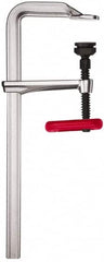 Bessey - 5-1/2" Deep Throat, 16" Max Capacity, Standard Sliding Arm Clamp - 2,800 Lb Clamping Pressure, 0.775" Spindle Diam - Americas Industrial Supply