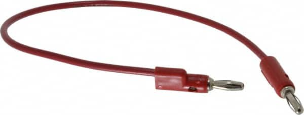 Pomona - Red Electrical Test Equipment Banana Plug - Use with 1581, 2854 Banana Plugs, Standard Banana Plugs - Americas Industrial Supply