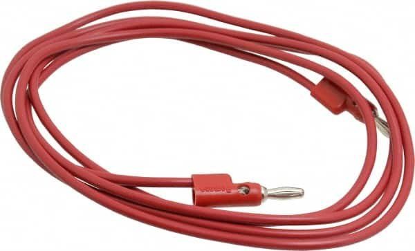 Pomona - Red Electrical Test Equipment Banana Plug - Use with 1581, 2854 Banana Plugs, Standard Banana Plugs - Americas Industrial Supply