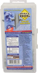 Powers Fasteners - 50 Piece, Steel Slotted/Phillips Drive Anchor Assortment - Zinc Plated - Americas Industrial Supply