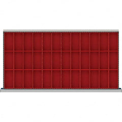 LISTA - 36-Compartment Drawer Divider Layout for 3.15" High Drawers - Americas Industrial Supply