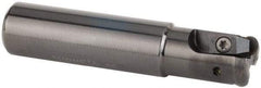 Kennametal - 15.88mm Cutting Diam, 5/8" Shank Diam, 5/8" Max Depth of Cut, Straight Shank Indexable Copy End Mill - 2 Inserts, RP.. 2150.. Insert, KIPR Toolholder, Through Coolant - Americas Industrial Supply