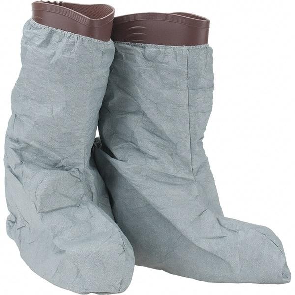 Dupont - Size Universal, ProShield 3, Non-Skid Boot Cover - Grey, Non-Chemical Resistant - Americas Industrial Supply