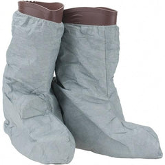 Dupont - Size Universal, ProShield 3, Non-Skid Boot Cover - Grey, Non-Chemical Resistant - Americas Industrial Supply