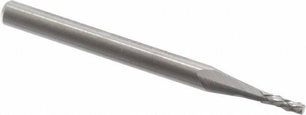 Accupro - 1/16" Diam, 3/16" LOC, Plain End, Solid Carbide Diamond Pattern Router Bit - Right Hand Cut, 1-1/2" OAL, 1/8" Shank Diam, Use on Fiberglass - Americas Industrial Supply
