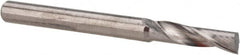 Accupro - 1/8" Cutting Diam x 1/2" Length of Cut, 1 Flute, Upcut Spiral Router Bit - Uncoated, Right Hand Cut, Solid Carbide, 1-1/2" OAL x 1/8" Shank Diam, Single Edge, 22° Helix Angle - Americas Industrial Supply