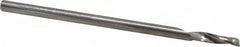 Accupro - 3mm Cutting Diam x 12mm Length of Cut, 1 Flute, Upcut Spiral Router Bit - Uncoated, Right Hand Cut, Solid Carbide, 64mm OAL x 3mm Shank Diam, Single Edge, 21° Helix Angle - Americas Industrial Supply